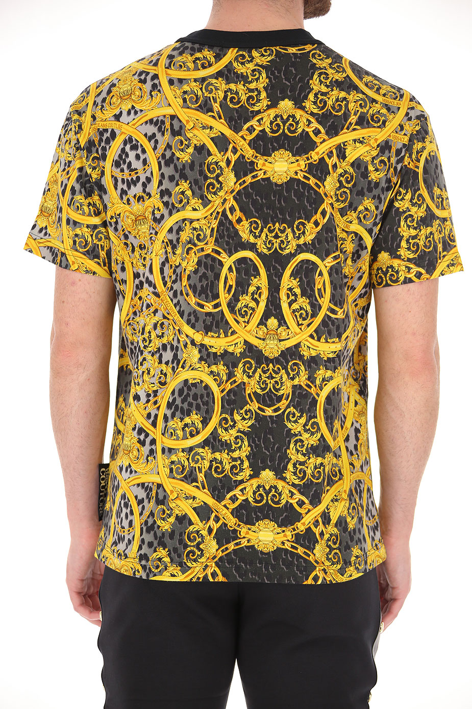 VERSACE JEANS COUTURE 半袖ポロシャツ バロック Sサイズ - Tシャツ