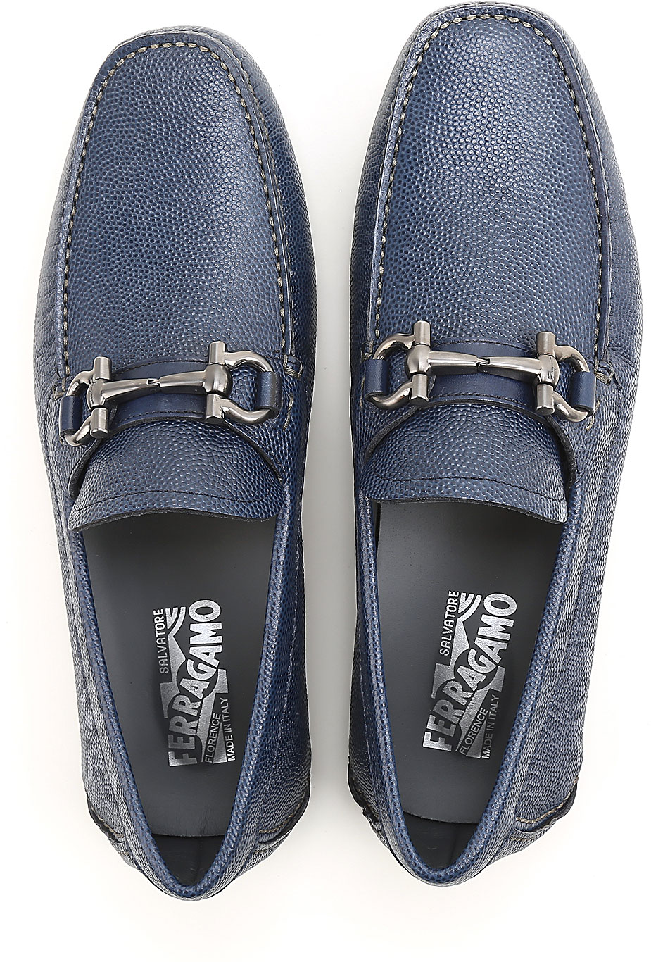 Mens Shoes Salvatore Ferragamo, Style code: 671734-parigi-blu