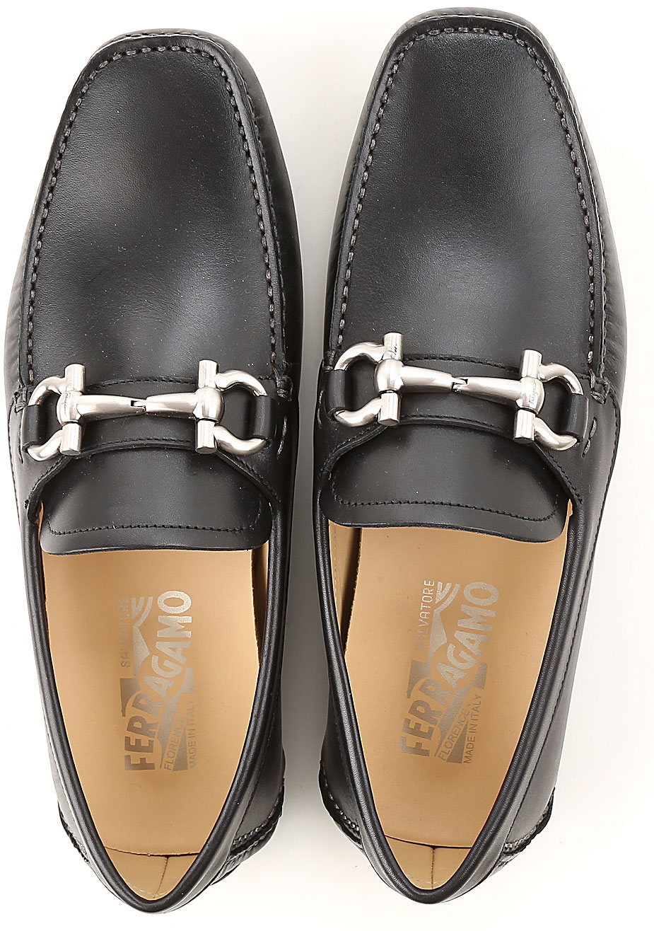 Mens Shoes Salvatore Ferragamo, Style code: 0358405-parigi-nero