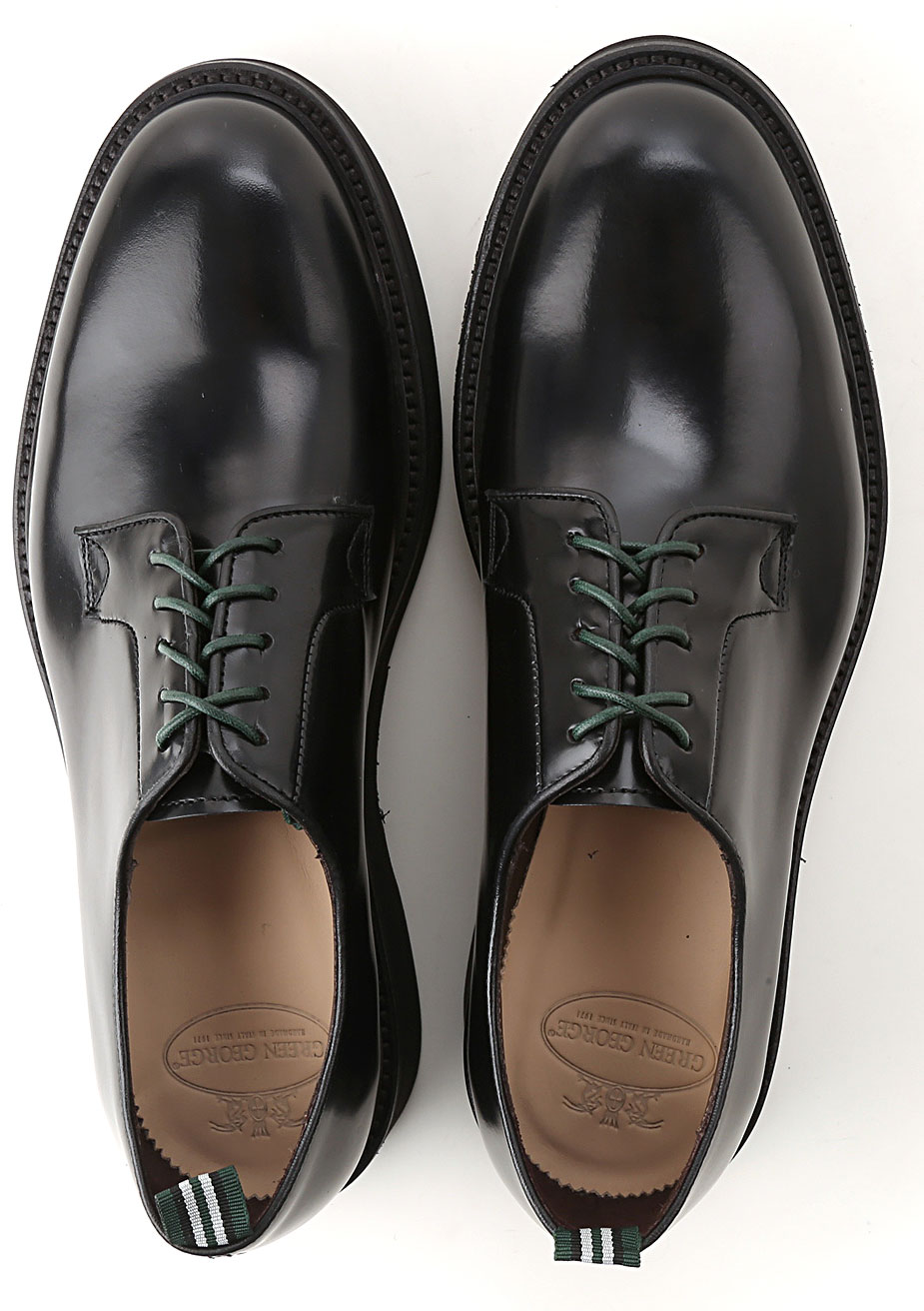 Mens Shoes Green George, Style code: 2022-2601-nero