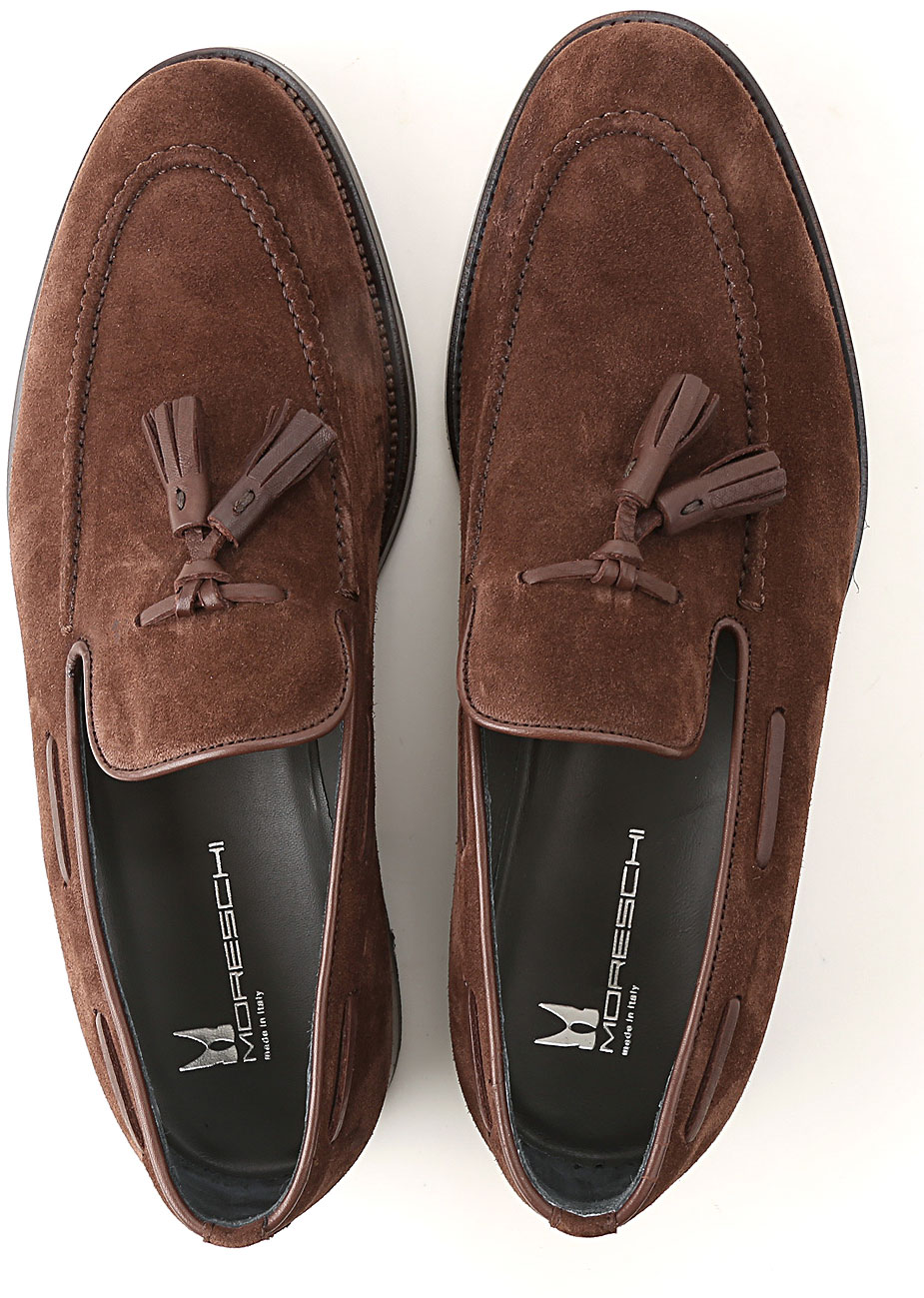 Mens Shoes Moreschi, Style code: 040805-marrone-