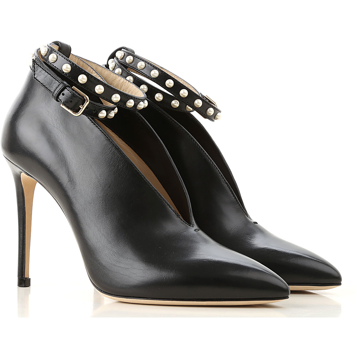 Womens Shoes Jimmy Choo, Style code: lark100-rpp-blackwhite