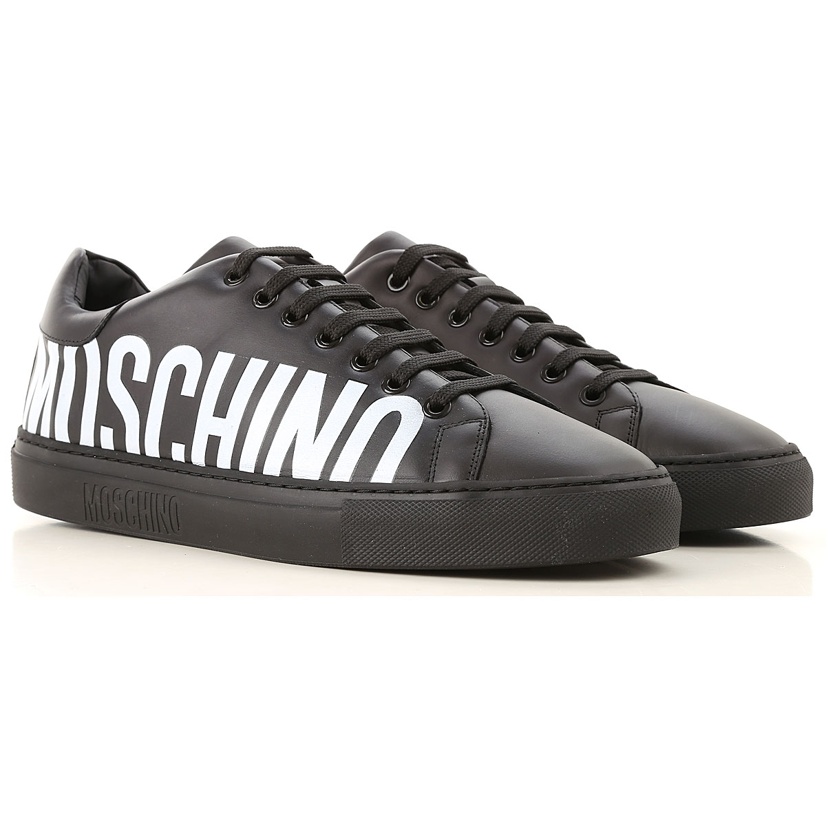 Mens Shoes Moschino, Style code: mb15012g08ga0000-black-