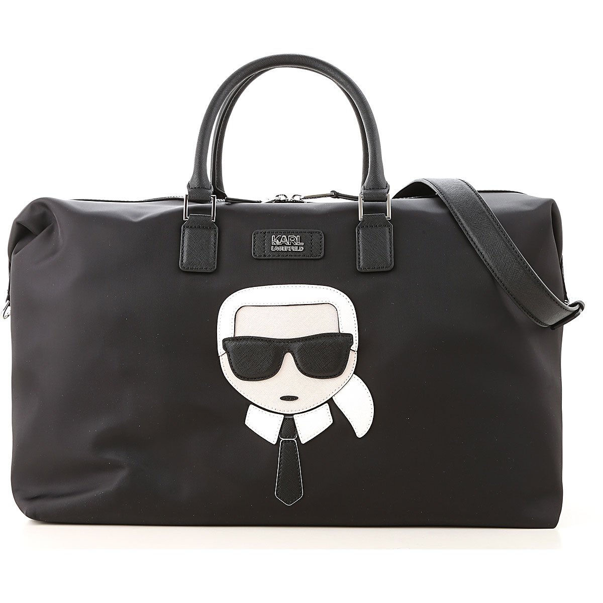 Karl Lagerfeld Black Handbag | semashow.com