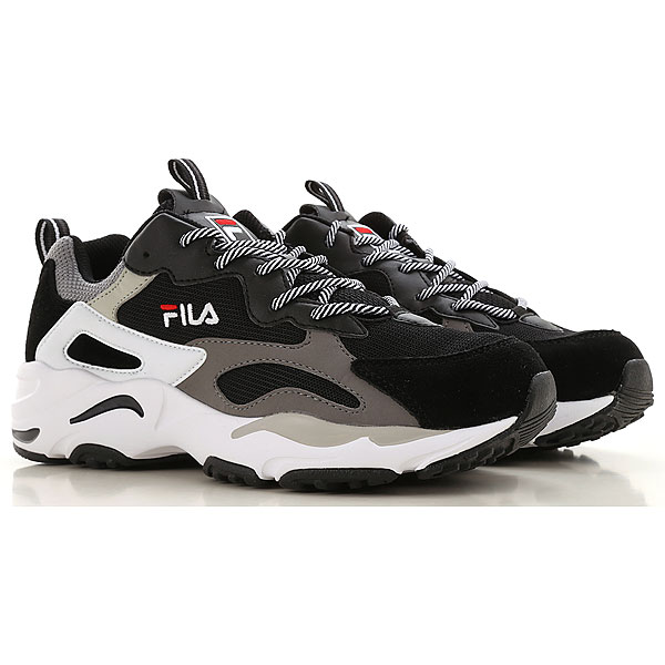 Mens Shoes Fila , Style code: 1010685-black-white