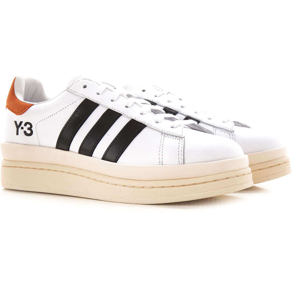 Mens Shoes Y3 by Yohji Yamamoto, Style code: fx1747-white-