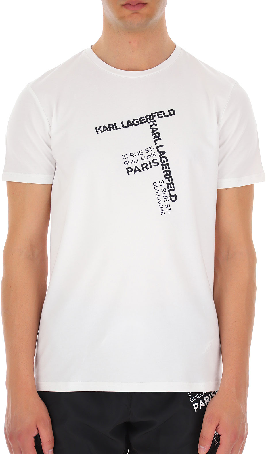 Mens Clothing Karl Lagerfeld, Style code: kl22mts02-white-