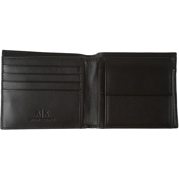 Armani Exchange Men Wallet - Black