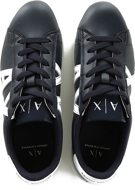 Armani Exchange - Sneakers in mesh con suola maxi Black - XUX090XV276 –  Italy Station