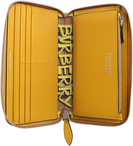 burberry yellow wallet