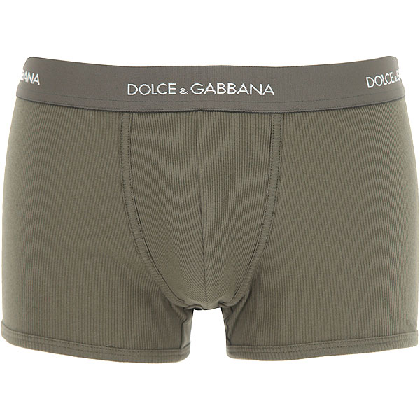 Mens Clothing Underwear Boxers briefs Dolce & Gabbana Cotton Underwear in Green for Men 