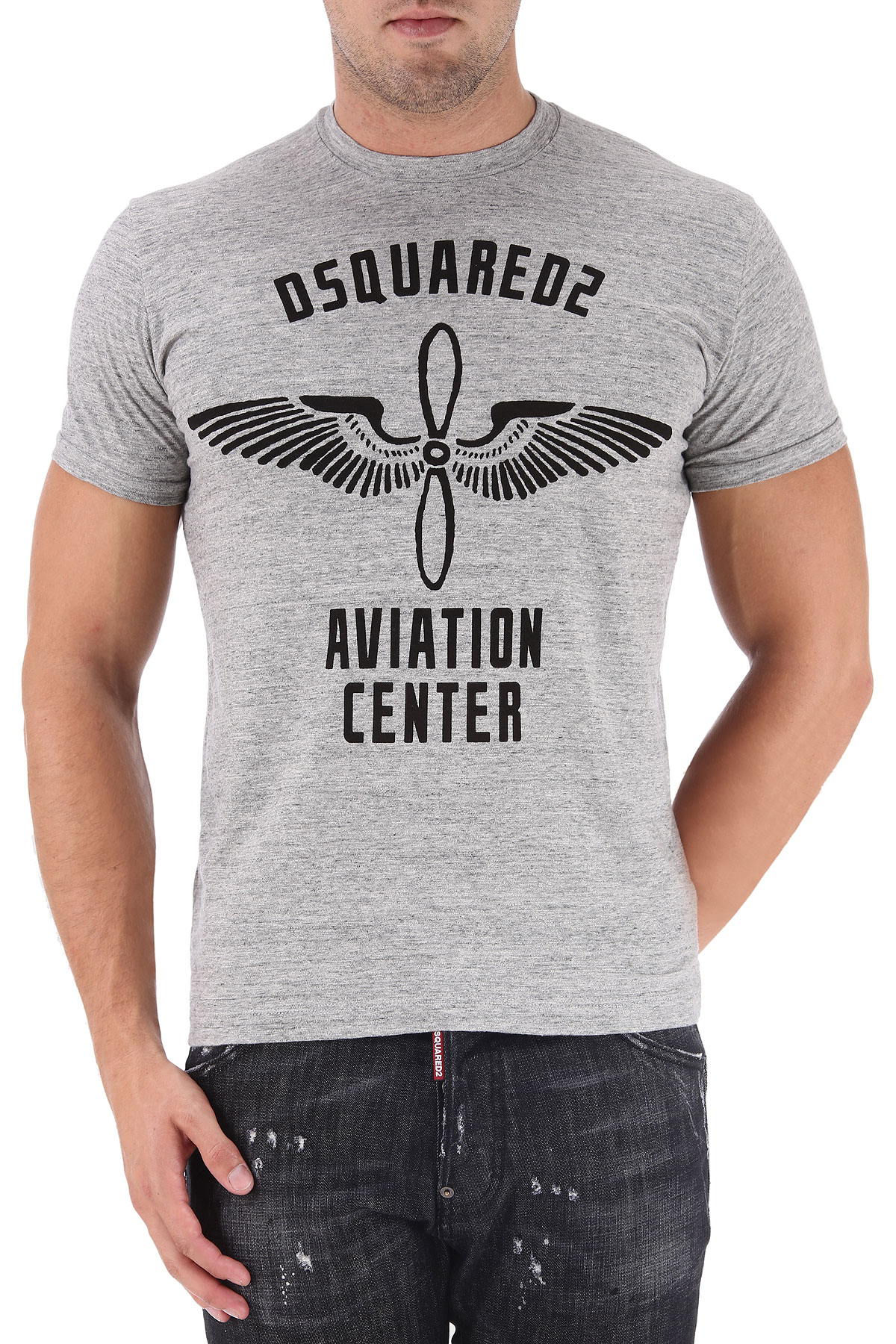 dsquared2 aviation centre t shirt