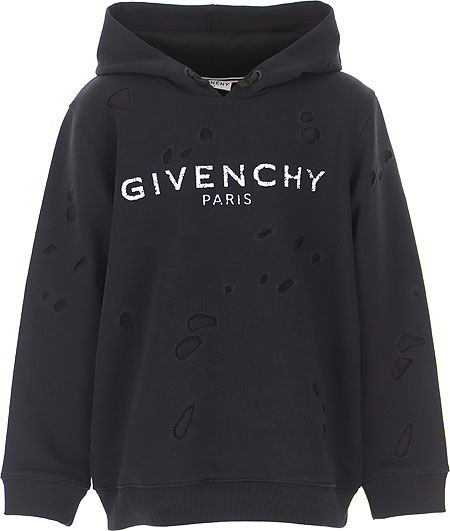 GIVENCHY: Sweater kids - Black  GIVENCHY sweater H25470 online at