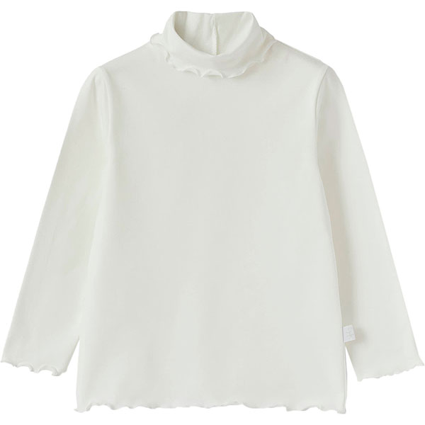 Il Gufo ruffle-detail cotton T-shirt - White
