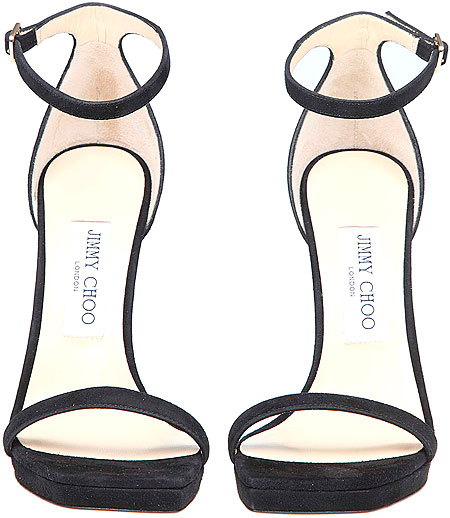 Women's Satin Azia 95 Sandals by Jimmy Choo | Coltorti Boutique