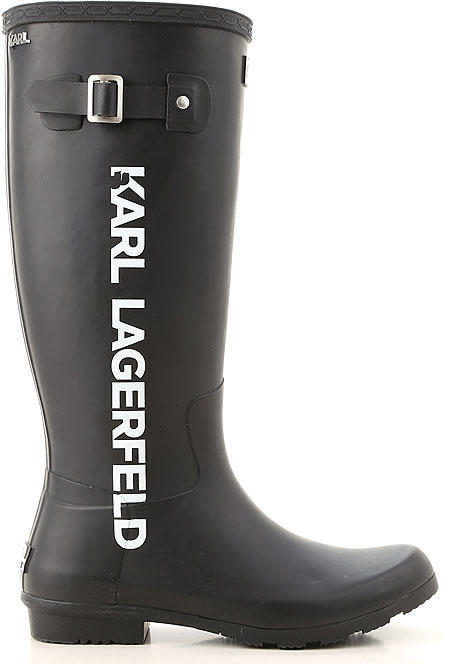 karl lagerfeld rain boots