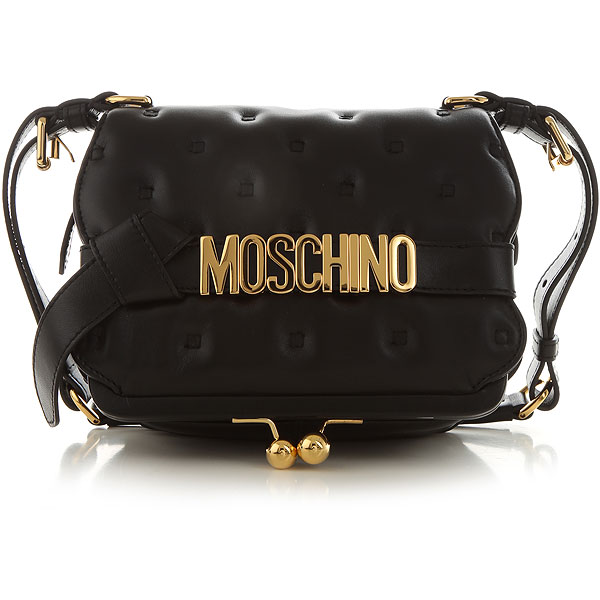 Love Moschino Women's Heart & Peace Patch Crossbody Handbag | JoyLot.com