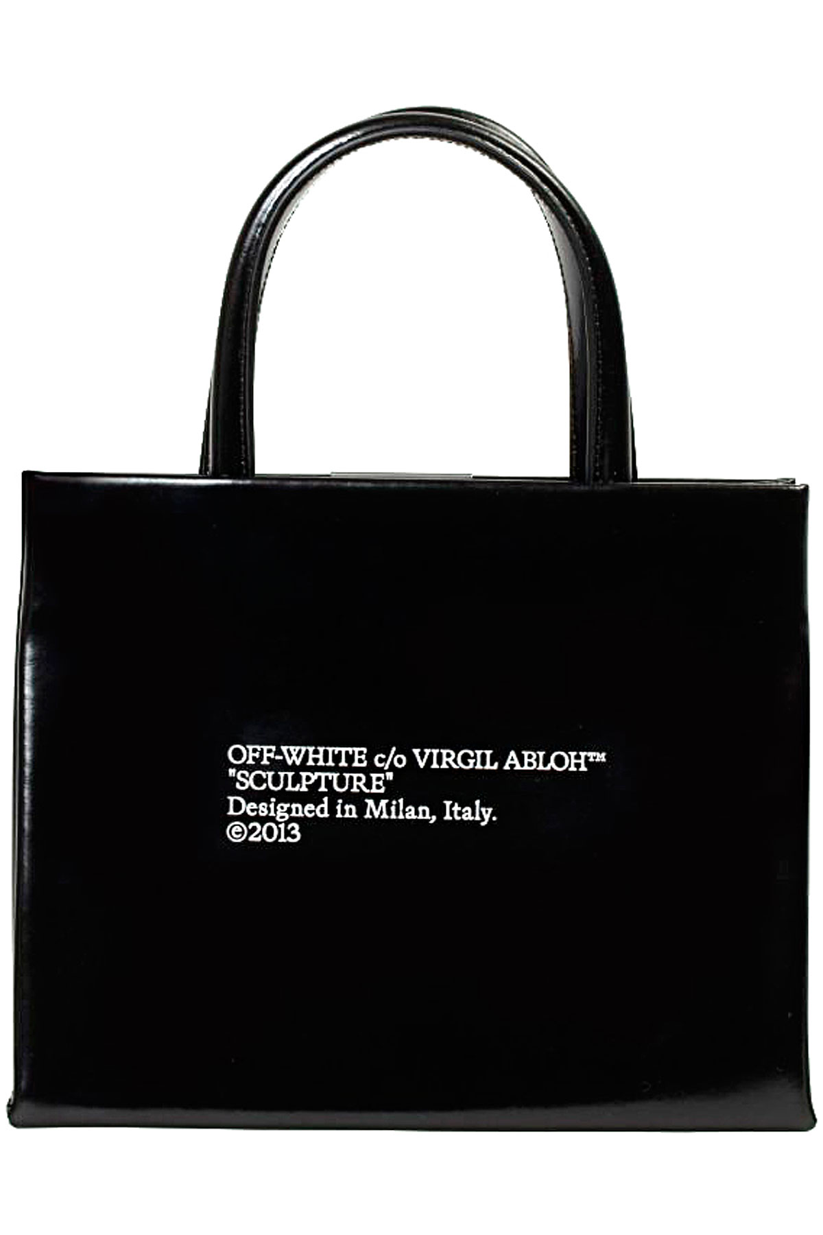 Off-White c/o Virgil Abloh Sculpture Shoulder Chain Bag - Black