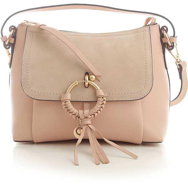 SEE BY CHLOÉ: See By Chloé Joan bag in grained leather - Brown | SEE BY  CHLOÉ mini bag CHS18WS975330 online at GIGLIO.COM