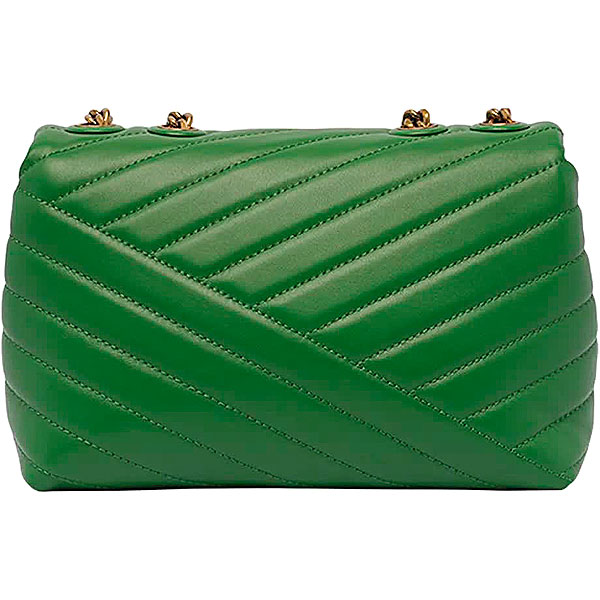 Kira Chevron Pop Edge Chain Wallet: Women's Designer Mini Bags | Tory Burch