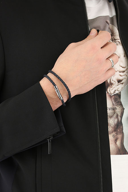 Sterling Silver Cross Leather Bracelet, Men's Jewelry, Statement Bracelet  for Him, Adjustable Cuff Men's Bracelet - Etsy