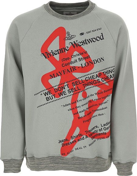 Vivienne Westwood Vivienne Westwood Men's Red Cotton Sweatshirt