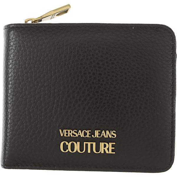 Versace Medusa Biggie Leather Wallet in Black for Men | Lyst