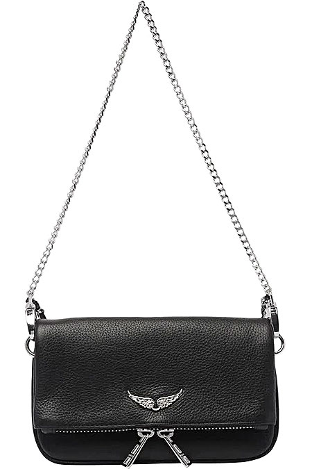 ZADIG & VOLTAIRE: mini bag for woman - Black  Zadig & Voltaire mini bag  LWBA00005 online at